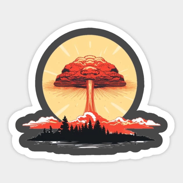 Boom Sticker by Jason's Finery